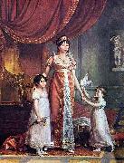 Portrat der Konigin Julia Bonaparte mit ihren Tochtern unknow artist